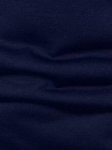 Manfinity Homme Men's Front-Buttoned Striped Printed Polo Shirt With Color Block Design For Summer, T Shirts For Men Polo - Multicolor - View 5