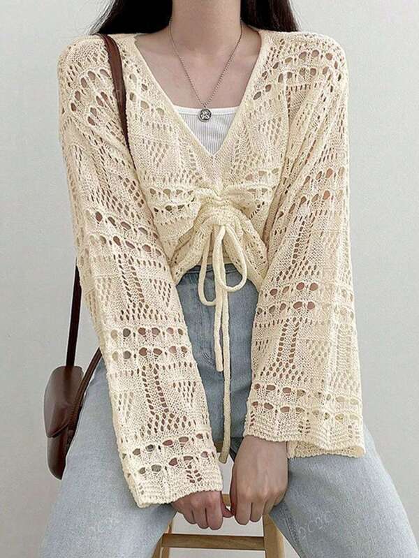 Casual Solid Color Basic Women Sweater