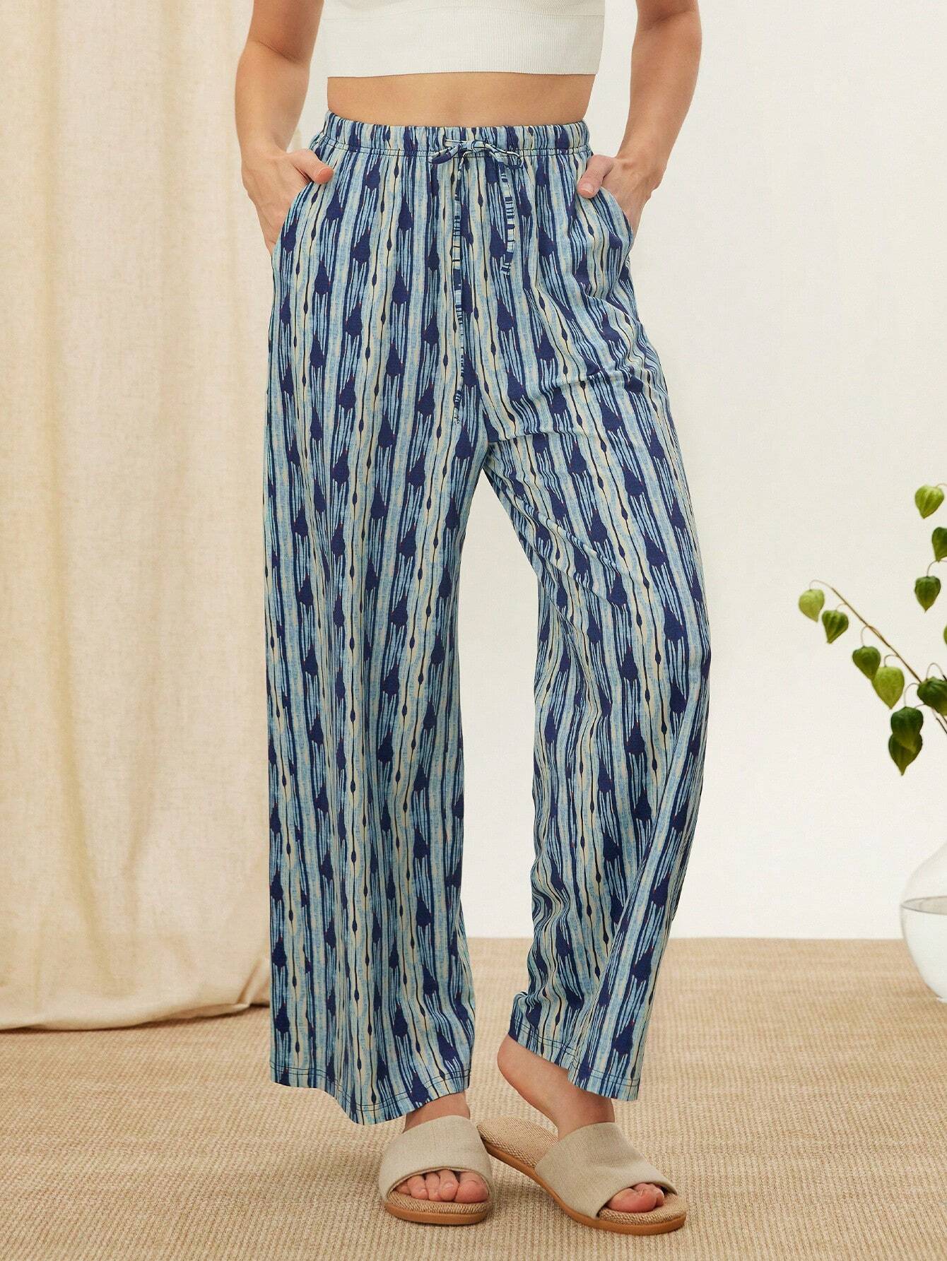 Bas de pyjama d'été pour femmes, pyjamas en coton pour femmes, sous-vêtements pouvant être portés comme vêtements de dessus, pantalons de pyjama pour femmes, sous-vêtements, pyjamas en coton, tenues décontractées et confortables à la mode