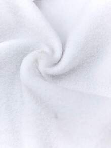 SHEIN Explorewe Baby Girl Letter Graphic Colourblock Varsity Jacket - Multicolor - View 3