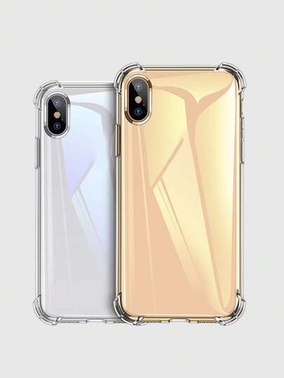 Transparent Defence Protect Shockproof Light Case Compatible With Apples IPhone 14 13 12 11 XS Max XR X 8 6s Plus Phone Airbag Cover Compatible With Samsung Huawei