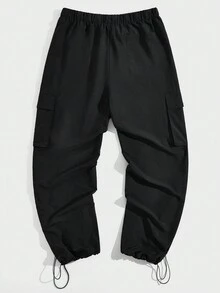 Manfinity VCAY Pantaloni Casual Dritti Uomo In Tessuto A Maglia