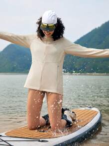 In My Nature Ladies Outdoor Wear Waterproof Hooded Light Jacket For Camping, Hiking And City Commutes