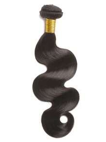 1pc Body Wave Natural Black Virgin Human Hair Bundles Extension 8-30Inch Weave Bundles For Women