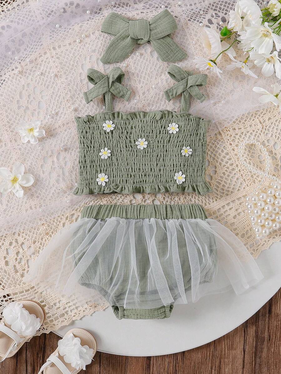 Patron Couture New Look Bébé - Grenouillère Et Robe D'Été Avec Culotte, Tailles NB-S-M-L