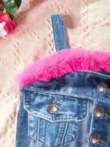 SHEIN Tween Girl Fashionable 2pcs/Set Outfits - Multicolor - View 7