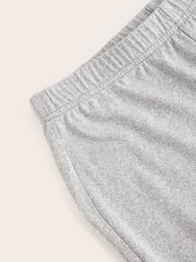 SHEIN Girlism Tween Mädchen Kaufe 1 und erhalte 2 kostenlos, 3 Stücke Set aus einfarbigen ausgestellten Hosen, lässig und vielseitig, multifunktionales Set für Tween Mädchen, Herbst, Winter, Preppy-Stil, Schulanfang