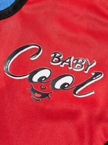 PETSIN Áo vest thú cưng in chữ hoạt hình ngộ nghĩnh dành cho chó và mèo, màu đỏ - Nhiều màu - Xem 4