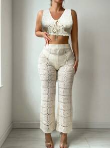 SHEIN Swim Damen einfache einfarbige Alltagsüberzieher für den Sommer