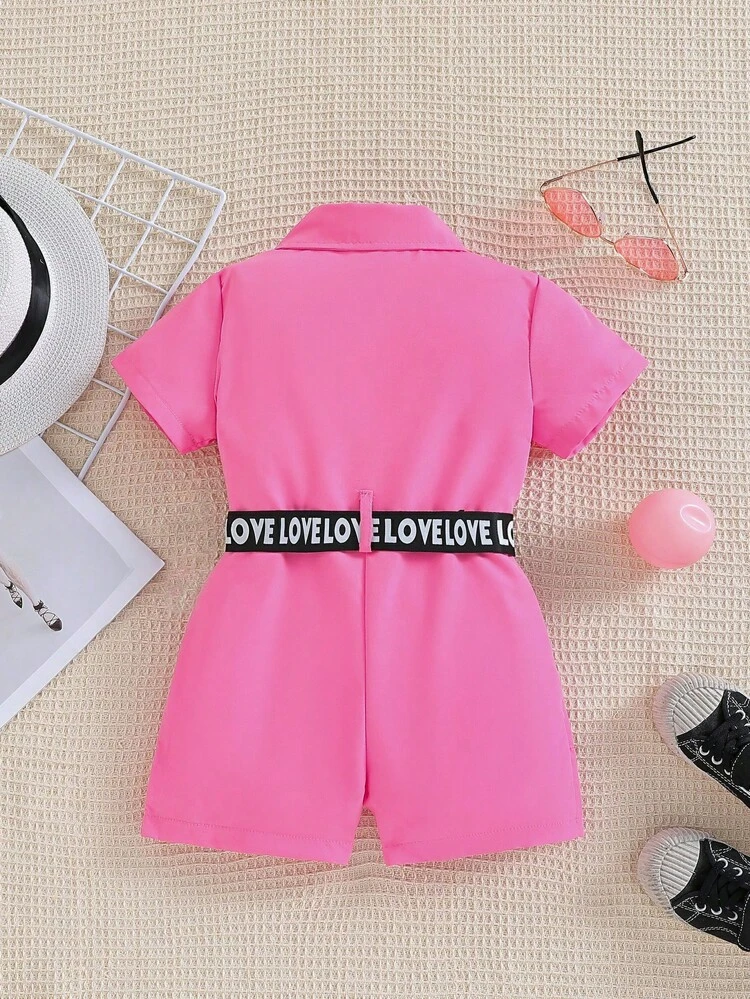Young Girl Summer New Loose Casual Cool Workwear Romper