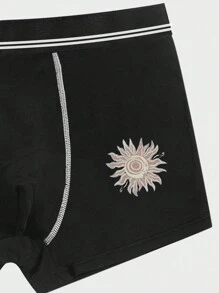 Men's Sun Print Colorblock Boxer Briefs, 5-Pack