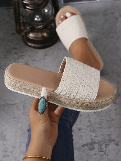 Women's Bohemian Style Flat Sandals, 2024 New Ladies' Slippers