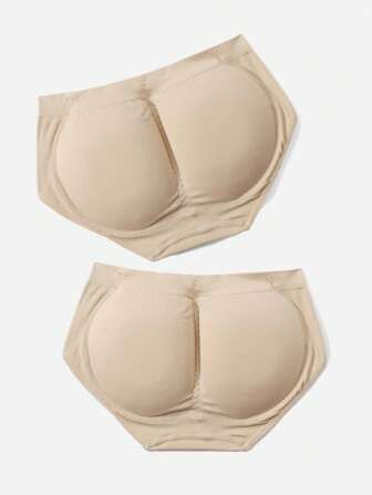 Women Waist Trainer And Shapewear Set, Including Waist Cincher And Butt Lifter Padded Panties, 2pcs/Set