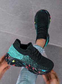 Women Outdoor Breathable, Lightweight, Increased Soles, Thick-Soled, All-Match, Socks, Low-Cut, Casual, Hiking, Sports Shoes For Spring, Summer, And Autumn