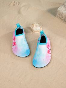 Lightweight Cartoon Children's Water Shoes For Beach & Swimming, Summer - Blue - View 1