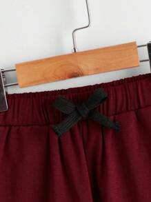 SHEIN Leap Crew Tween Boy 3 Packs Slant Pocket Shorts - Multicolor - View 11