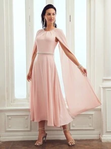 MOTF PREMIUM CHI TIẾT NGỌC TRAI NHỎ GẤP XẾP ÁO CÁT TAY ÁO - Hồng - Xem 5