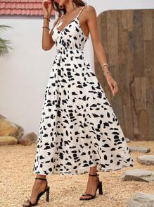 Breezaya Ladies' Random Printed Strappy Dress