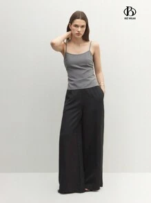 BizChic 優雅女性通勤設計畢業禮服上衣 - 杏色 - 查看 6