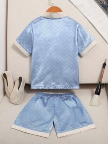 2入組100歲生日慶祝嬰兒唐裝連衣裙，傳統結繩紐扣，夏季