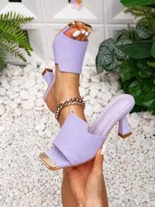 Fashionable Black High-Heeled Sandals For Women, Perfect For Spring/Summer Parties, Open-Toe Design, Slip-Resistant Sole, Crystal Butterfly Flower Heel With Rhinestone Strips