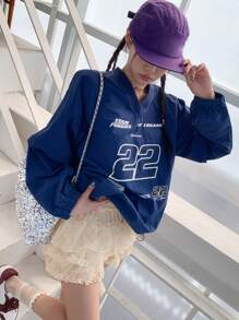 DAZY Women's Sweet Multilayer Mesh Skort For Summer