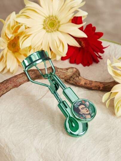 Frida Kahlo X SHEIN 1 件卡通花卉图案睫毛夹