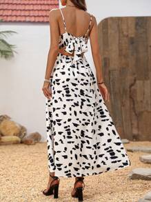 Breezaya Ladies' Random Printed Strappy Dress