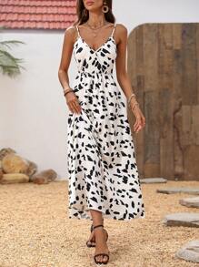 Breezaya Ladies' Random Printed Strappy Dress