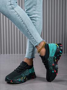 Women Outdoor Breathable, Lightweight, Increased Soles, Thick-Soled, All-Match, Socks, Low-Cut, Casual, Hiking, Sports Shoes For Spring, Summer, And Autumn