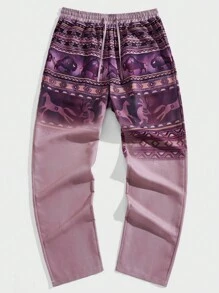 Manfinity RSRT Men's Fashionable Printed Loose Pants