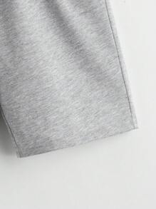 SHEIN Leap Crew Tween Boy 3 Packs Slant Pocket Shorts - Multicolor - View 7