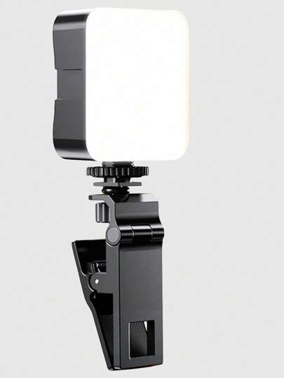 1 pièce Lumière de remplissage de selfie de téléphone portable, Lumière portable mini, Lumière de poche LED de beauté pour prendre des photos et des vidéos avec un appareil photo SLR