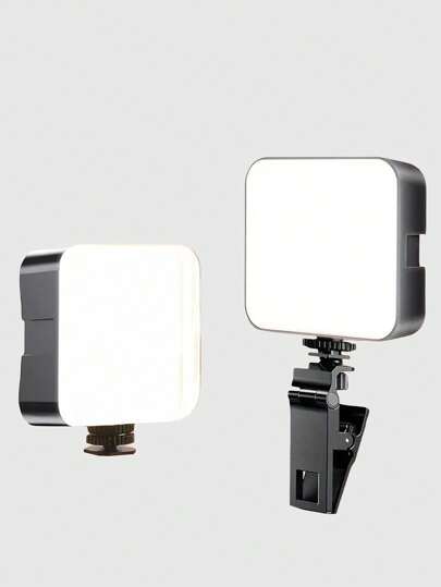 1 pièce Lumière de remplissage pour selfie de téléphone portable, mini lumière portable, lumière de remplissage de poche LED de beauté pour prendre des photos et des vidéos de caméra reflex