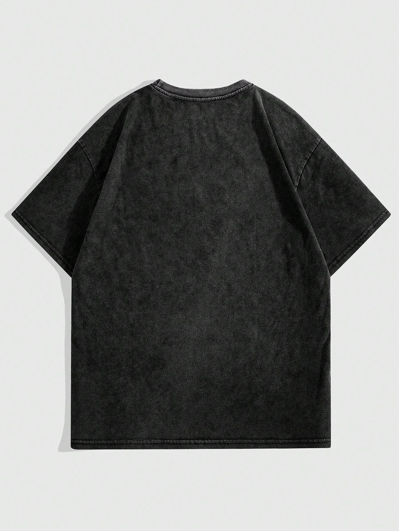 【oan】Snow Vintage Washing Short Sleeve T-Shirt 1714378207aababaa8b612441a2910