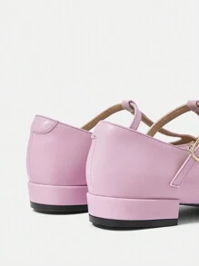 CUCCOO DOLLMOD Women's Flat Shoes With Unique Design, Perfect For Daily Outfits Vacation Shoes Summer - Purple - View 8