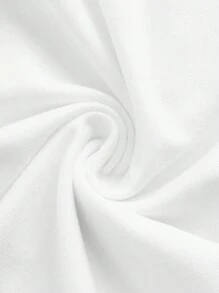 SHEIN VCAY 女士無鋼圈基礎簡約背心，適用於春夏季節 - 白色 - 查看 7