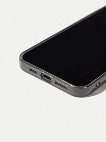 We Bare Bears X SHEIN Cute Funny Cartoon Bear Selfie Printed Transparent Phone Case,Compatible With IPhone - Clear - View 4