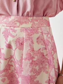 MOTF PREMIUM 全印花折疊擴懸裙