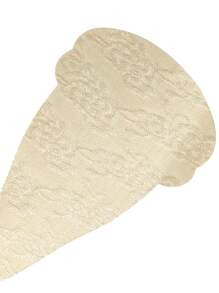 12入組提花圖案胸貼，無肩帶，親膚 - 杏色 - 查看 5