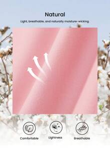 LUVLETTE Women Plus Soft Cotton Basic Button-Up Cotton Pink Pajama Set Lounge Set - Coral Orange - View 7