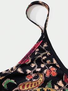 Ladies' Paisley Pattern Cami Dress