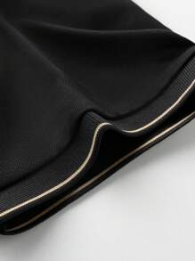 男士时尚简约短袖 Polo 衫，夏季，适合高尔夫运动