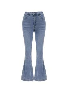 Dazy X KIMYOUJUNG Slim Fit Flared Jeans