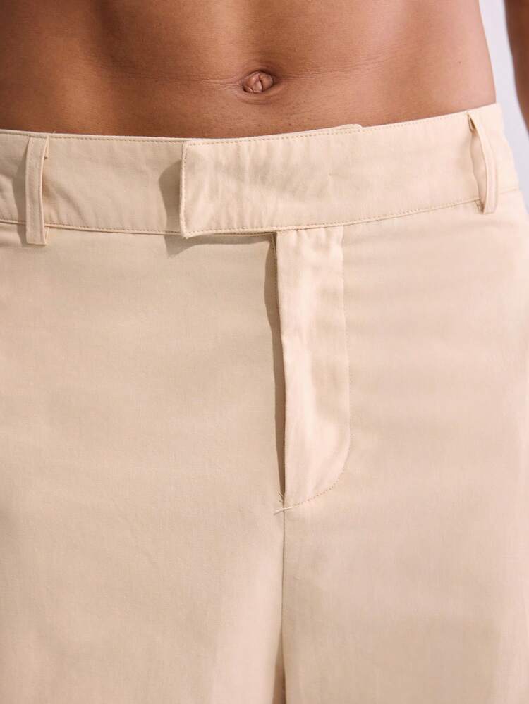 Men's High Waist Fitted 90s Trousers
