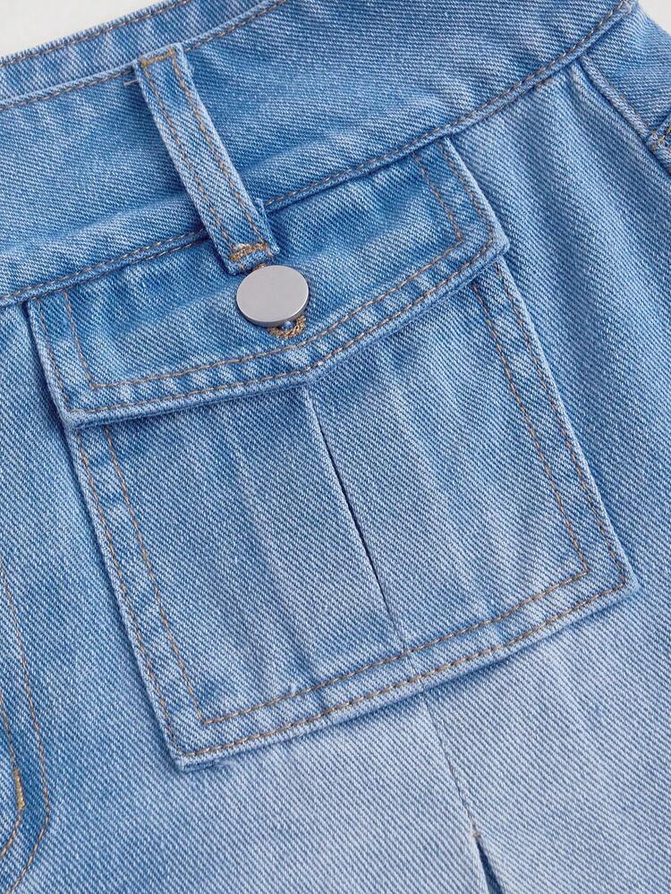 Women's Summer Casual Split Denim Skirt