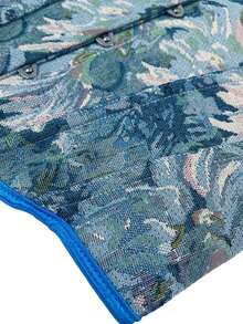 加大码花卉印花露背吊带背心，适合新年派对、情人节、节日、紧身胸衣上衣、复活节连衣裙、万圣节服装、复古