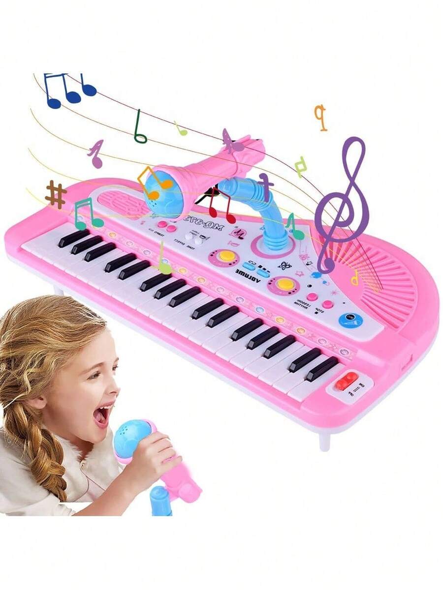 Christmas Decoration 37 Keys Kids Musical Piano Electronic Piano