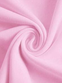 INAWLY 字母印花休闲短款T恤夏季最热仿真短款 - 粉色 - 查看 5