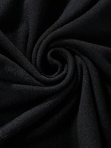 Sparklyn 3pcs/Set Tween Girl Round Neck Solid Color Casual Short Sleeve Dress, Simple Everyday Wear, School, Campus, College - Multicolor - View 3